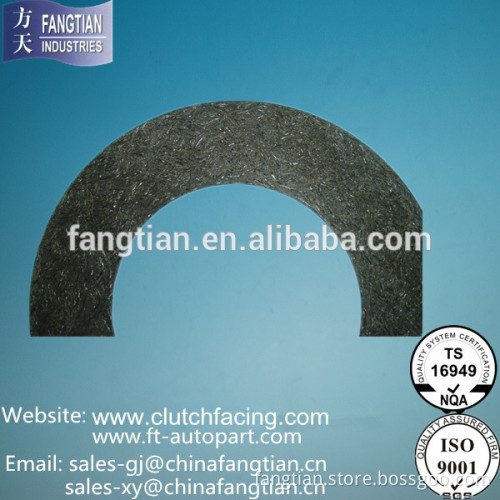 High Quality Kevlar Friction Material Clutch Facing MH-50